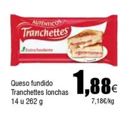 FROIZ AUTENTICOS Queso fundido Tranchettes lonchas oferta