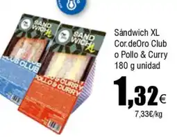FROIZ Sándwich XL Cor.deOro Club o Pollo & Curry oferta
