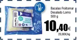 FROIZ Bacalao Froitomar Desalado Lomo oferta