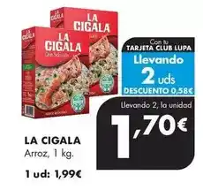 Supermercados Lupa La cigala - arroz oferta