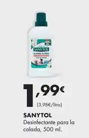 Supermercados Lupa Sanytol - desinfectante para la colada oferta