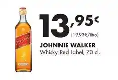Supermercados Lupa Johnnie walker - whisky red label oferta