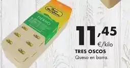 Supermercados Lupa Tres oscos - queso en barra oferta