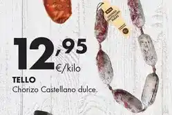 Supermercados Lupa Tello - chorizo castellano dulce oferta