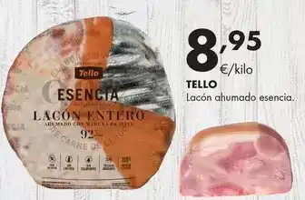 Supermercados Lupa Tello - lacon ahumado esencia oferta