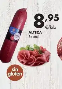 Supermercados Lupa Alteza - salami oferta