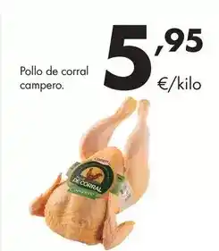 Supermercados Lupa Pollo de corral campero oferta