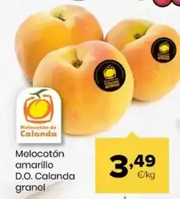 Autoservicios Familia Melocoton amarillo d.o. calanda granel oferta