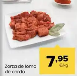 Autoservicios Familia Zorza de lomo de cerdo oferta