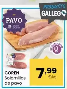 Autoservicios Familia Coren - solomillos de pavo oferta