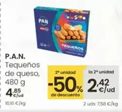 Eroski P.a.n. - tequeños de queso oferta