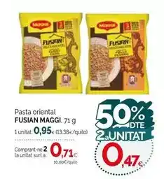 Condis Fusion - pasta oriental oferta