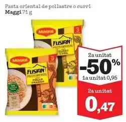 Sorli Maggi - pasta oriental de pollastre o curri oferta