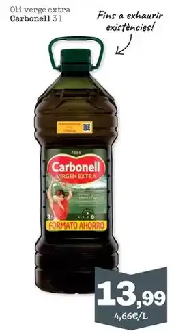 Sorli Carbonell - oli verge extra oferta