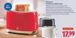 Lidl Silvercrest - tostador con doble natura oferta