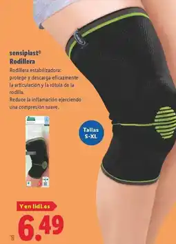 Lidl Sensiplast - rodillera oferta
