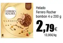 FROIZ FERRERO ROCHER Helado bombón 4 u oferta