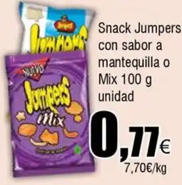 FROIZ Snack Jumpers mantequilla o Mix oferta