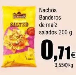 FROIZ Nachos Banderos de maíz salados oferta