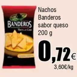 FROIZ BANDEROS Nachos sabor queso oferta