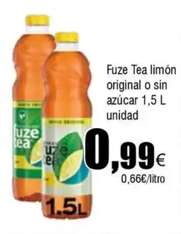 FROIZ FUZE TEA limón original o sin azúcar oferta