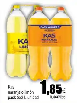 FROIZ KAS naranja o limón oferta