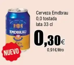 FROIZ EMDBRAU Cerveza 0,0 tostada oferta