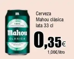FROIZ MAHOU Cerveza clásica oferta