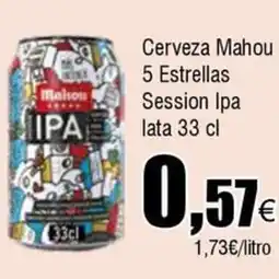 FROIZ MAHOU IpaCerveza 5 Estrellas Session oferta