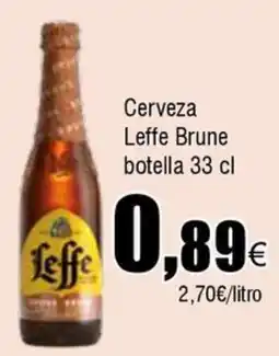 FROIZ LEFFE Cerveza Brune oferta