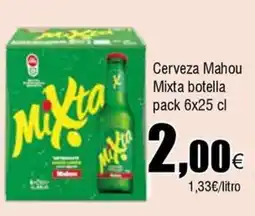 FROIZ MAHOU Cerveza Mixta botella oferta