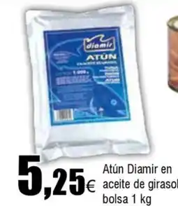 FROIZ DIAMIR Atún en aceite de girasol oferta