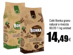 FROIZ BONKA Café grano natural o mezcla 80/20 oferta