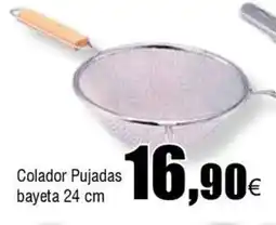 FROIZ Colador Pujadas bayeta 24 cm oferta