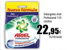 FROIZ ARIEL Detergente Profesional 110 cacitos oferta
