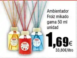 FROIZ FROIZ Ambientador mikado gama oferta