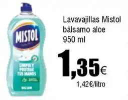 FROIZ MISTOL Lavavajillas bálsamo aloe oferta