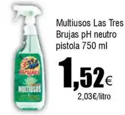 FROIZ BRUJAS Multiusos Las Tres pH neutro pistola oferta