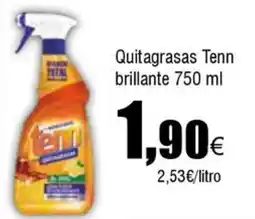 FROIZ TENN Quitagrasa brillante oferta