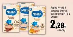 FROIZ NESTLE Papilla 8 cereales original, cacao o miel oferta