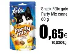 FROIZ FELIX Snack gato Party Mix carne oferta