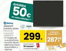 Eroski BOSCH 3EB865FR indukzio-plaka oferta