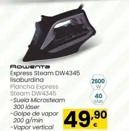Eroski ROWENTA Express Steam DW4345 lisaburdina oferta