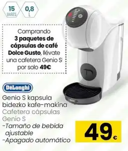 Eroski DELONGHI Genio S kapsula oferta