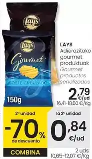Eroski Lay's - gourmet oferta