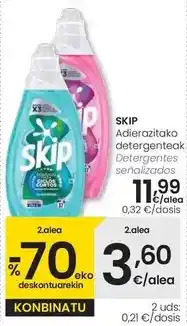 Eroski Skip - detergentes oferta