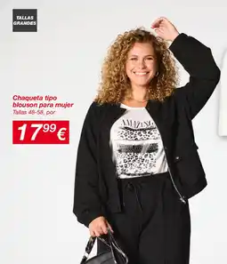 KIK Chaqueta tipo blouson para mujer oferta