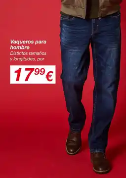 KIK Vaqueros para hombre oferta