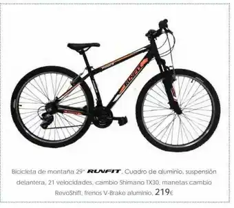 Hipercor Bicicleta De Montaña 29 oferta