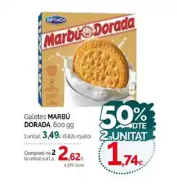 Condis MARBÚ DORADA Galetes oferta